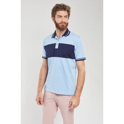 Polo manches courtes en coton GUY DE BERAC
