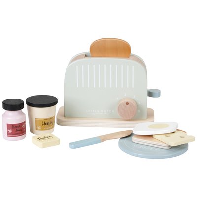 Set de grille-pain en bois LITTLE DUTCH