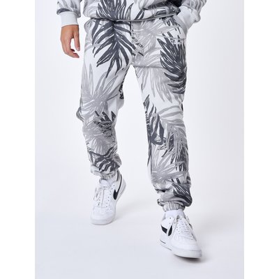 Bas de jogging motif all over feuilles de palmier PROJECT X
