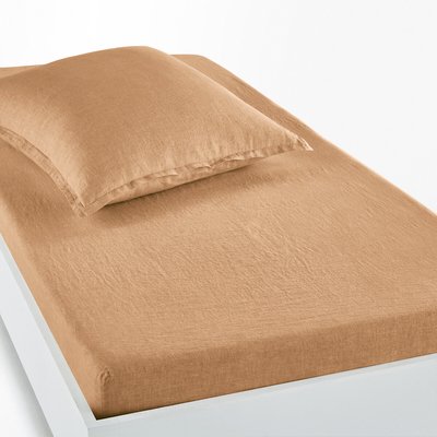Kinder-Fixleintuch, gewaschenes Leinen, Steg 30 cm, Linot LA REDOUTE INTERIEURS