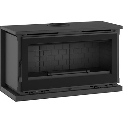 FM Poêle à bois suspendu M-100 FK 13,5kW foyer fonte FM BIOMASA
