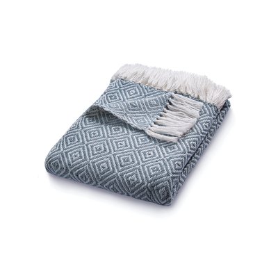 Outdoor/Indoor Geometric Woven Throw - 100% recycled HUG RUG WOVEN