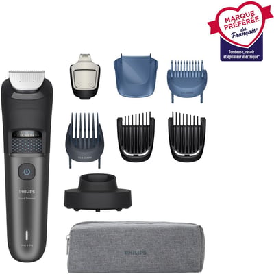 Tondeuse barbe BT7665/15 Series 7000, molette réglable, 40 hauteurs de coupe, précision 0,2 mm, autonomie 120 mn PHILIPS