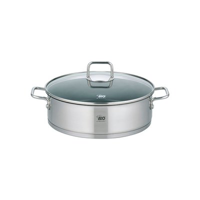 Sautoir 28 cm en acier inoxydable 18/10 antiadhésif CITRIN ELO