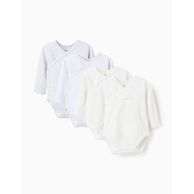 Lot de 4 Bodies Croisés ZIPPY