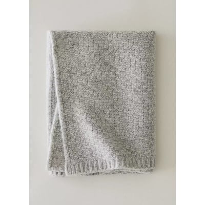 Plaid en grosse maille texturé MANGO HOME
