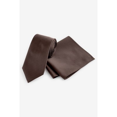 Cravate et pochette, ensemble NEXT