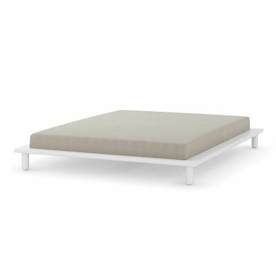 Pack lit 2 places futon avec matelas Bois massif  PAOLO AKITEN RETAIL