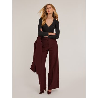 Pull à côtes tridimensionnelles en FIL de viscose mélangée MOTIVI