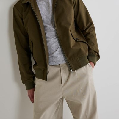 Veste col montant zippé en coton BIO MONOPRIX