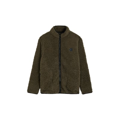 VESTE POLAIRE KAKI PULLIN