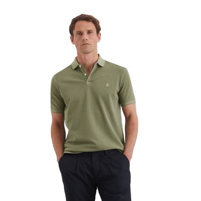 Polo piqué shaped en coton bio stretch MARC O'POLO