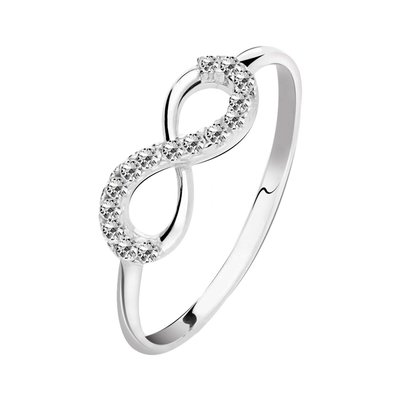 Bague en or blanc 375 B-CLASSIC BLUESPIRIT
