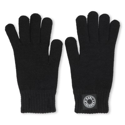 Gants en tricot KARL LAGERFELD KIDS