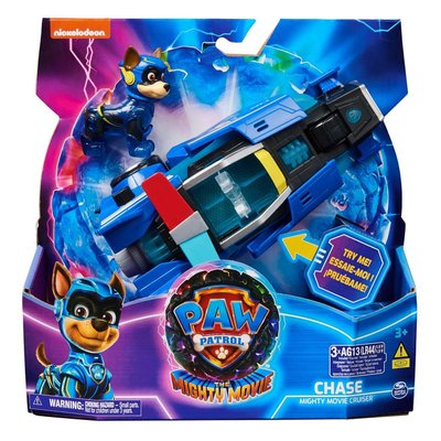 Vehicule + figurine chase la super patrouille - le film SPINMASTER