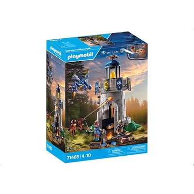 Tourelle des chevaliers de Novelmore avec dragon PLAYMOBIL