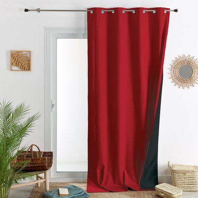 Rideau thermique occultant 100% doublure polaire HOME MAISON