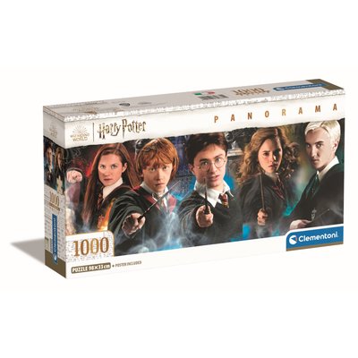 Compact 1000 pièces panorama - harry potter CLEMENTONI
