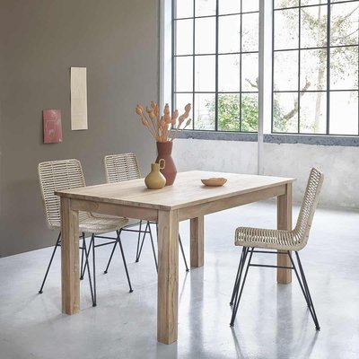 Table en teck massif 6 pers. BOSTON BERAH GETAH