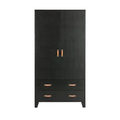 Armoire vestiaire pour enfant 2 portes 2 tiroirs - DIAN WOOOD