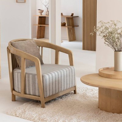 Fauteuil en bois de manguier  TÉRENCE MADE IN MEUBLES 