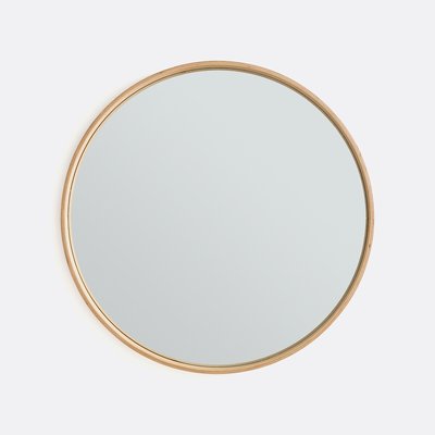 Specchio rotondo impiallacciato rovere Ø80 cm, Alaria LA REDOUTE INTERIEURS