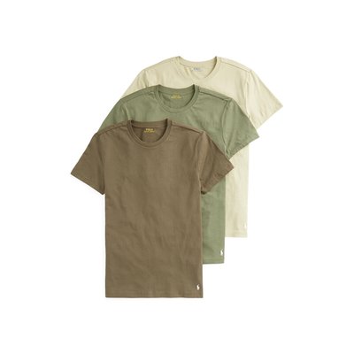 Комплект из 3 футболок с круглым вырезом POLO RALPH LAUREN