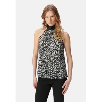 Top polyester recyclé micro panthère IKKS