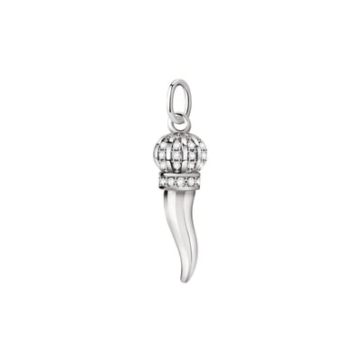 Pendentif en argent 925 et zircons CHARM BLUESPIRIT