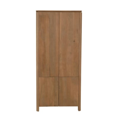 Buffet haut 4 portes en bois de manguier 90 cm KASO PIER IMPORT