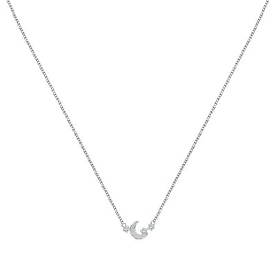 Collier en argent 925 et oxyde de zirconium CLEOR