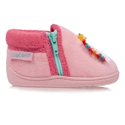 Chaussons Bottillons à zip, légers et confortables, faciles à enfiler, bon maintien du pied ISOTONER