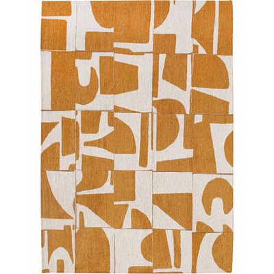 Tapis de salon et chambre tissé plat SCRATCH NOVATREND
