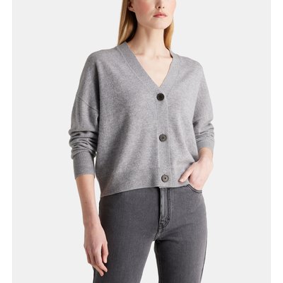 Cardigan Court Tabiola Laine Et Cachemire Responsable Femme GALERIES LAFAYETTE