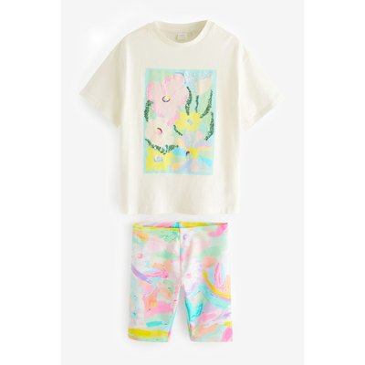 Short cycliste et t-shirt, ensemble NEXT