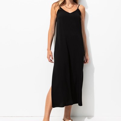 Robe longue à fines bretelles PROMOD