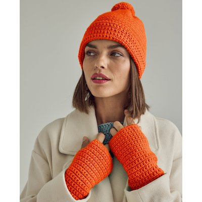 Kit Crochet Bonnet mitaines Clémence PHILDAR