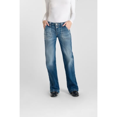 Jeans flare , longueur 34 LE TEMPS DES CERISES