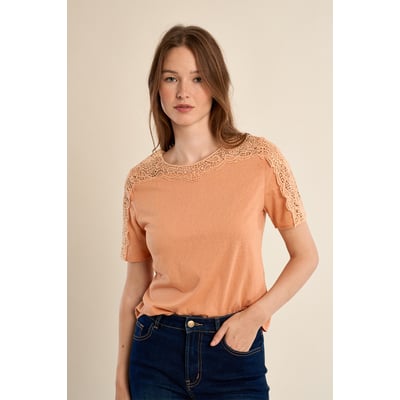 T-shirt ajouré MOLLY BRACKEN