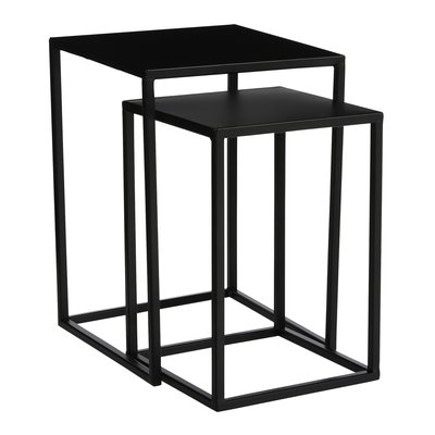 Lot de 2 tables d'appoint GOA MICA DECORATIONS
