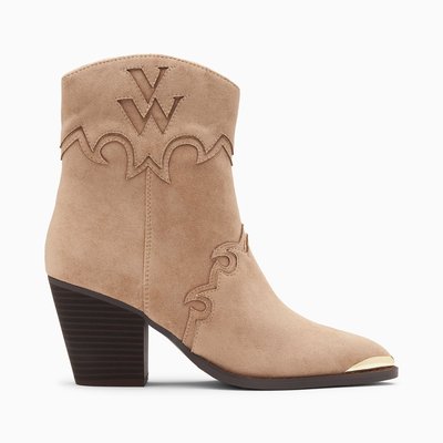 Bottines ete beige femme La Redoute