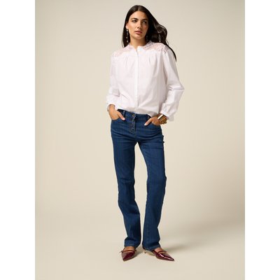 Jean coupe régulière en denim OLTRE