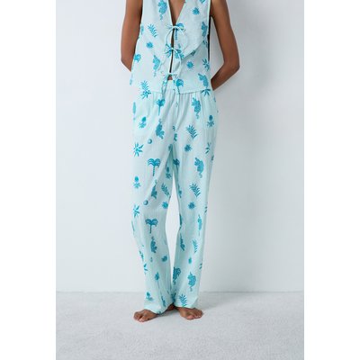 Pantalon de pyjama en coton à motifs EMMY ETAM