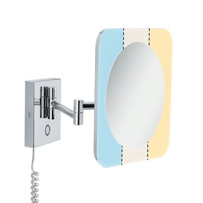Miroir Salle de Bain Jora 3,3W Chrome, Blanc, Miroir BOUTICA-DESIGN