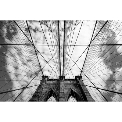 Tableau deco Brooklyn Bridge details HEXOA
