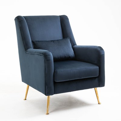 Modern Luxe Velvet Armchair SO'HOME