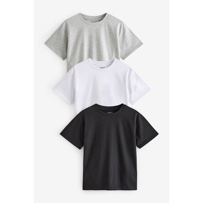 T-Shirts coupe classique, lot de 3 NEXT