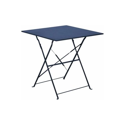 Guéridon carré en acier 70 cm Cuba PROLOISIRS