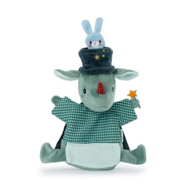 Peluche marionnette à main Joe le magicien LILLIPUTIENS