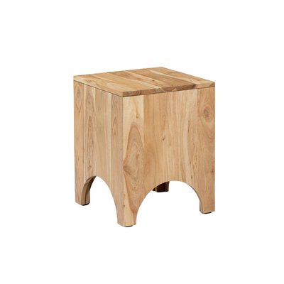Table d'appoint, table de chevet carrée bois d'acacia MALAPO SWEEEK